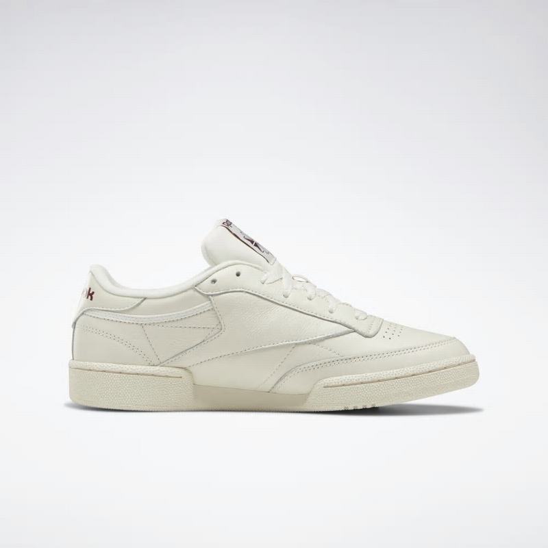 Reebok Club C 85 Tenisky Panske - Biele/Bordove PG7464XN